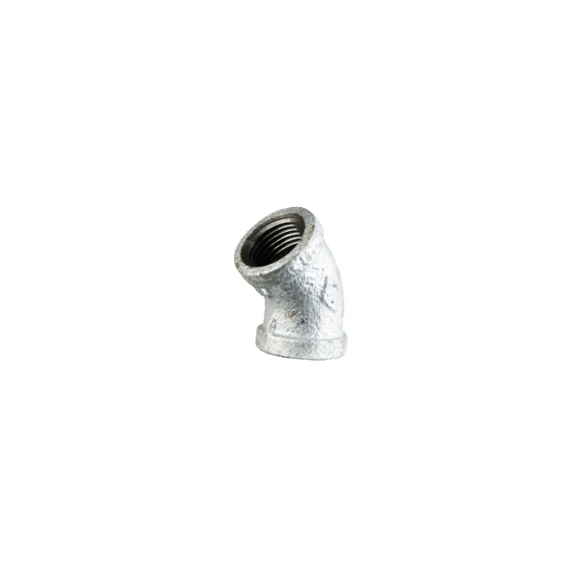 CODO FIERRO GALVANIZADO x 45°